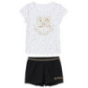 Pyjama Poudlard a pois 4 ans