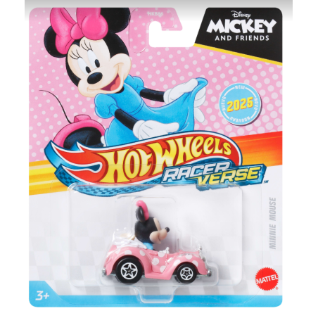 Figurine véhicule HotWheels Minnie Mouse - Disney