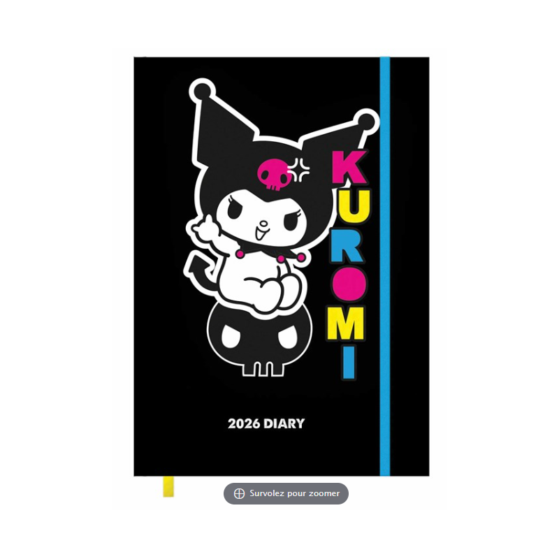 Carnet calendrier 2026 - Kuromi - Hello Kitty