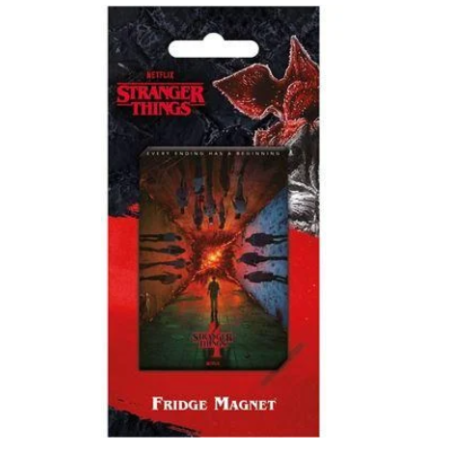 STRANGER THINGS 4 - Every Ending has a beginning - Aimant 5x8cm