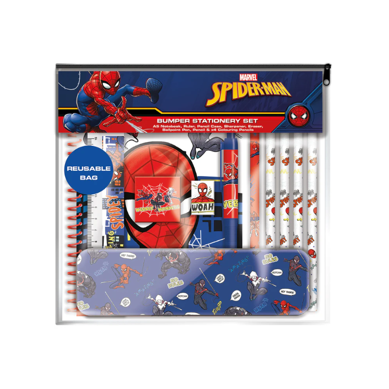 Ensemble de papeterie Spiderman - Marvel