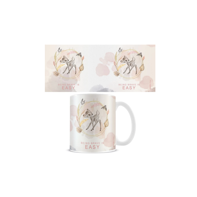BAMBI - Mug - 315 ml - Being Brave Is Easy