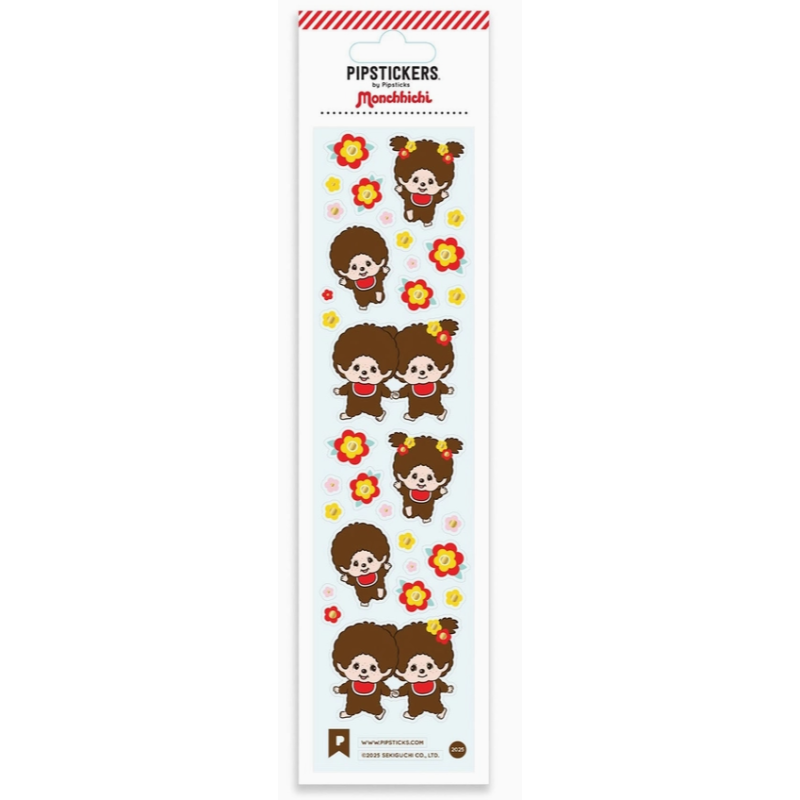 STICKERS MONCHHICHI ESPIEGLE