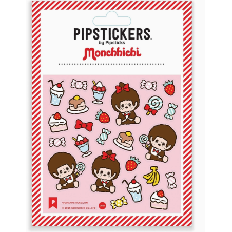 STICKERS MONCHHICHI & FRIANDISES