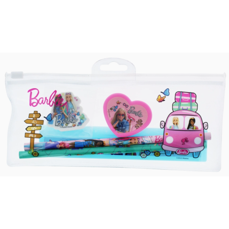 SET DE PAPETERIE BARBIE