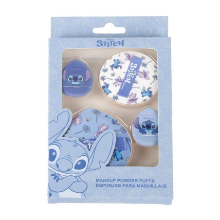 Ensemble d'éponges à maquillage Disney Stitch
