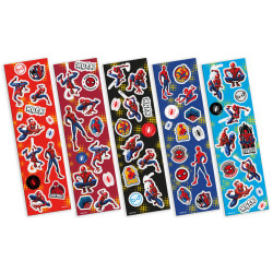 Ensemble d'autocollants Spiderman Marvel