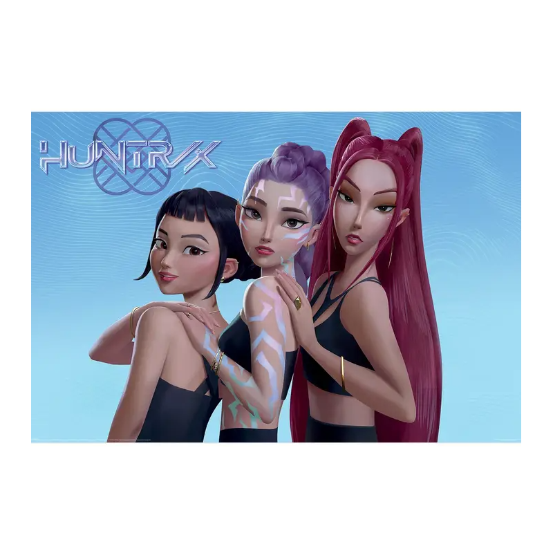 Poster Huntrix - K-POP Demon Hunters - 61 x 91.5cm