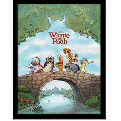 Cadre avec affiche Winnie...