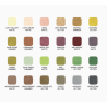 Stylos gel 24 couleurs tons terre