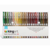 Stylos gel 24 couleurs tons terre