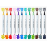 Set de Feutre à alcool Twin-Tip™ 12 couleurs