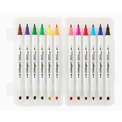 Set de Feutre à alcool Twin-Tip™ 12 couleurs