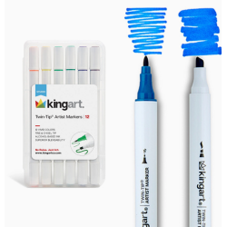 Set de Feutre à alcool Twin-Tip™ 12 couleurs