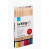 SET DE 24 CRAYONS DE COULEURS KINGART