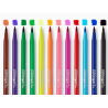 SET DE 12 FEUTRES A EAU DOUBLE POINTE BRUSH ET FINE