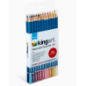 PACK DE 24 CRAYONS DE COULEURS AQUARELLE