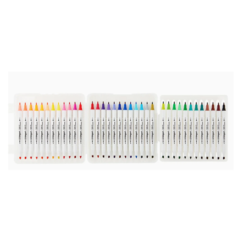 SET DE Marqueurs à alcool Twin-Tip™ 36 couleurs KINGART