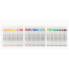 SET DE Marqueurs à alcool Twin-Tip™ 36 couleurs KINGART