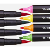 Set de Stylos Pinceaux Twin-Tip™ 18 Couleurs KINGART