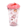 Gobelet double paroi avec paille Pusheen