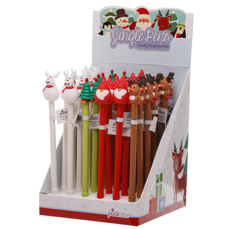 Blind box assortiments de stylos de Noël