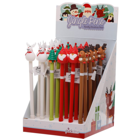 Blind box assortiments de stylos de Noël