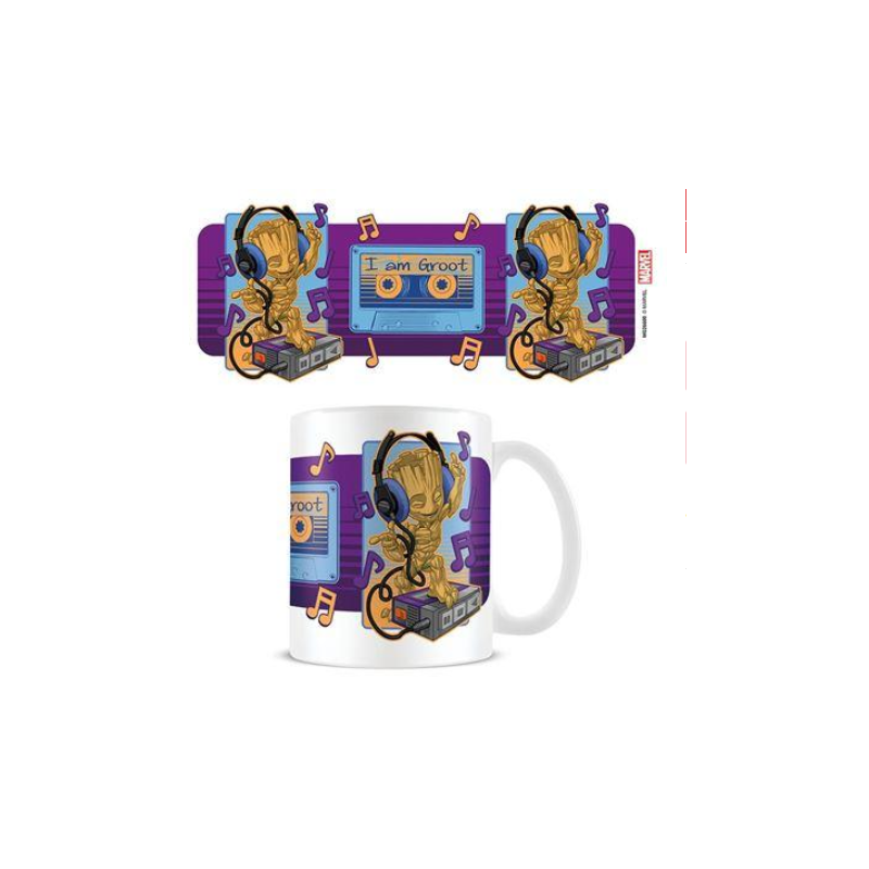 LES GARDIENS DE LA GALAXIE - Mug - 300 ml - Groot Cassette