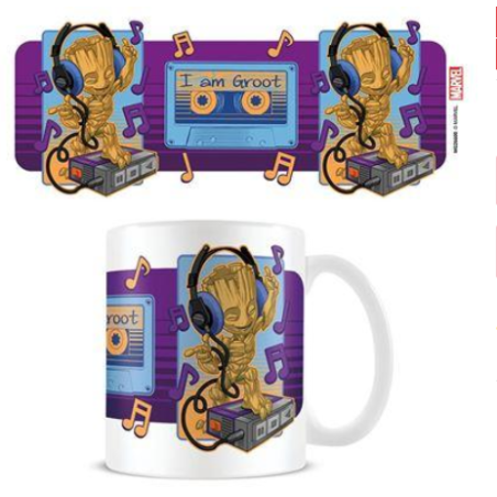 LES GARDIENS DE LA GALAXIE - Mug - 300 ml - Groot Cassette