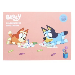 Set de coloriage Bluey