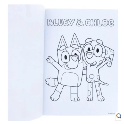 Set de coloriage Bluey