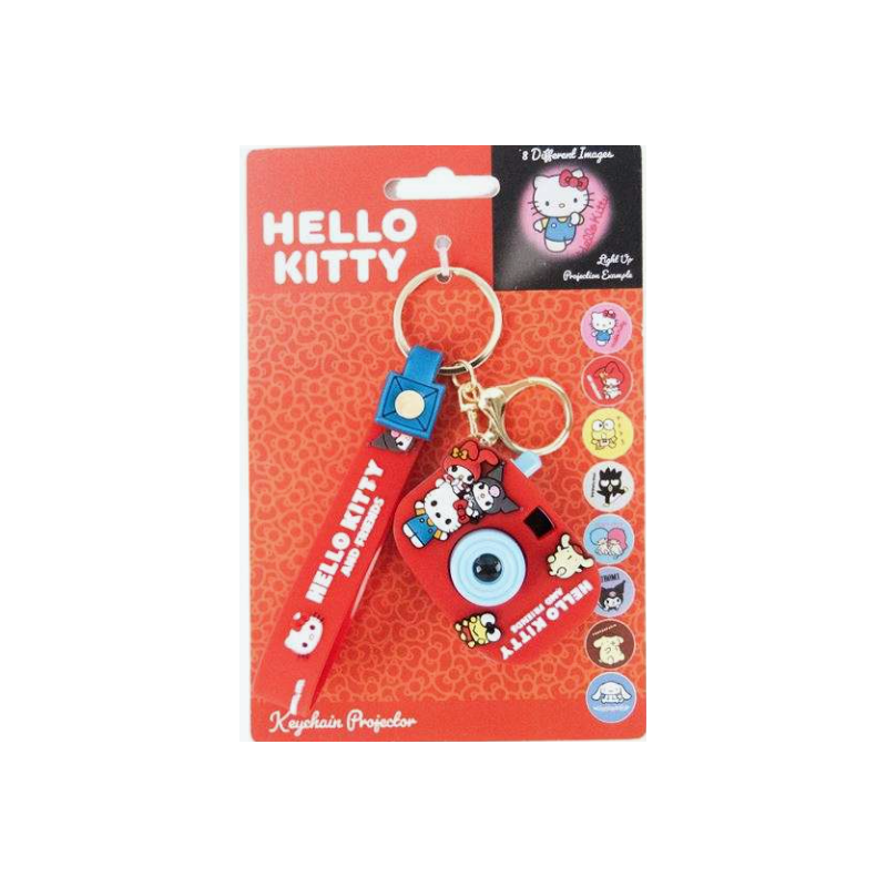 PORTE-CLES PROJECTEUR HELLO KITTY - 8 IMAGES
