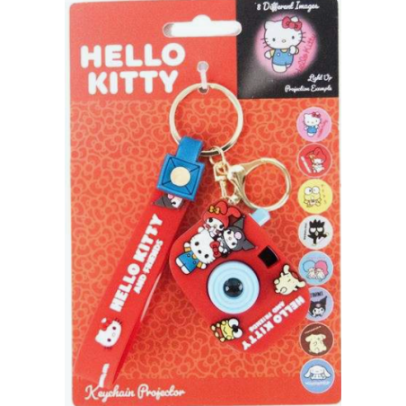 PORTE-CLES PROJECTEUR HELLO KITTY - 8 IMAGES