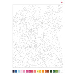 Coloriages au numéro - Sérénité