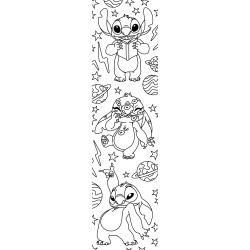 Marque-pages Disney Stitch