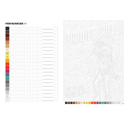 Coloriages mystères - Affiches vintage