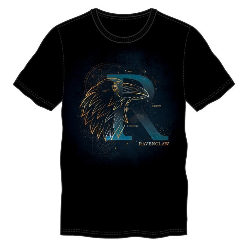 T-Shirt Phosphorescent Harry Potter Serdaigle TAILLE M