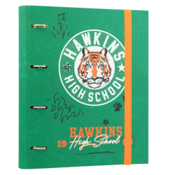 CLASSEUR 4 ANNEAUX STRANGER THINGS HIGH SCHOOL