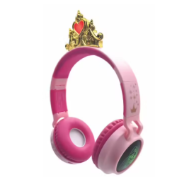 Casque Lumineux Pliable Bluetooth Et Filaire Princesses Disney