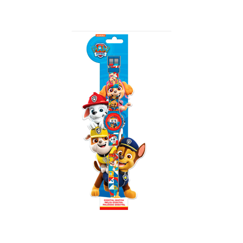 Montre numérique pour enfant La Pat'Patrouille