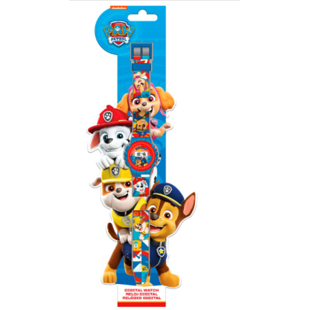 Montre numérique pour enfant La Pat'Patrouille