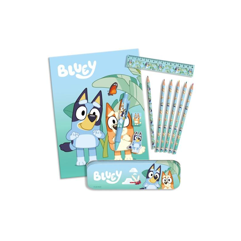 Set de papeterie Bluey