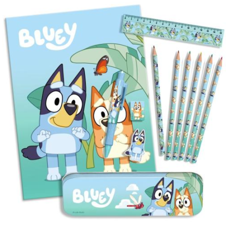 Set de papeterie Bluey
