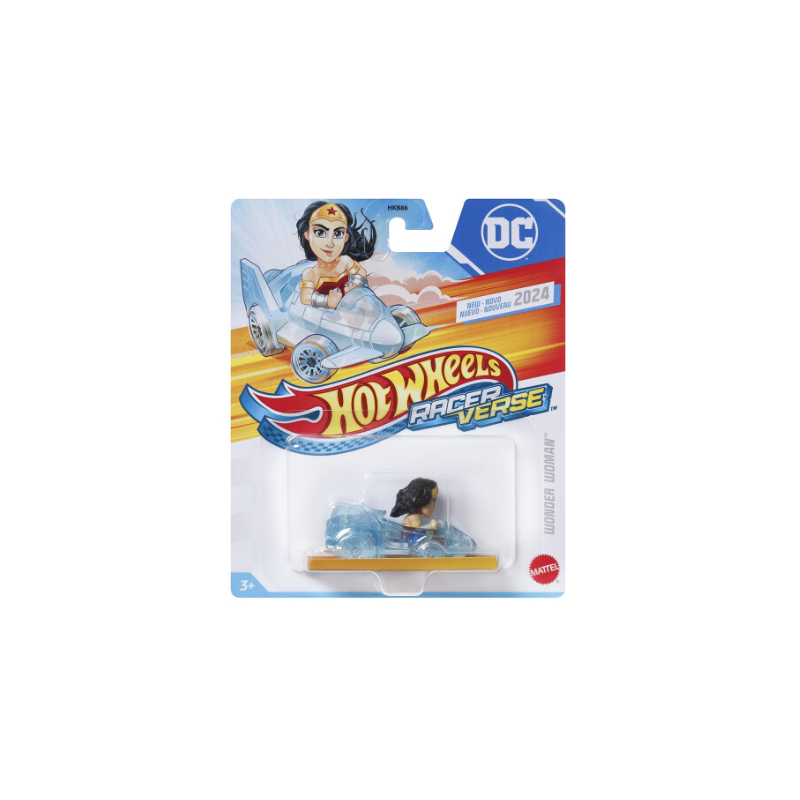 FIGURINE VEHICULE HOT WHEELS WONDERWOMAN - DC COMICS