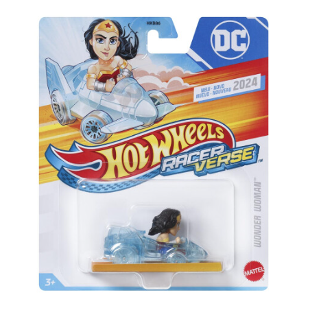 FIGURINE VEHICULE HOT WHEELS WONDERWOMAN - DC COMICS