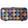 Peinture Aquarelle 21 Couleurs Nacré KINGART