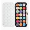 Peinture Aquarelle 21 Couleurs Nacré KINGART