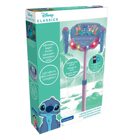STITCH - MICRO PIED AJUSTABLE LUMINEUX ENCEINTE 2 MICROS