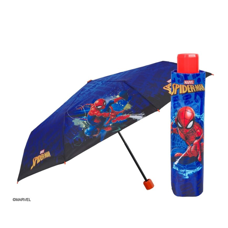 Parapluie pliant manuel Spiderman Marvel 50 cm