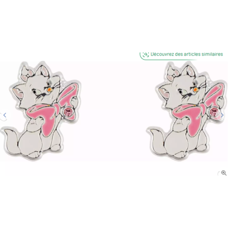 Paire de boucle d'oreille Marie - Les Aristochats - Disney